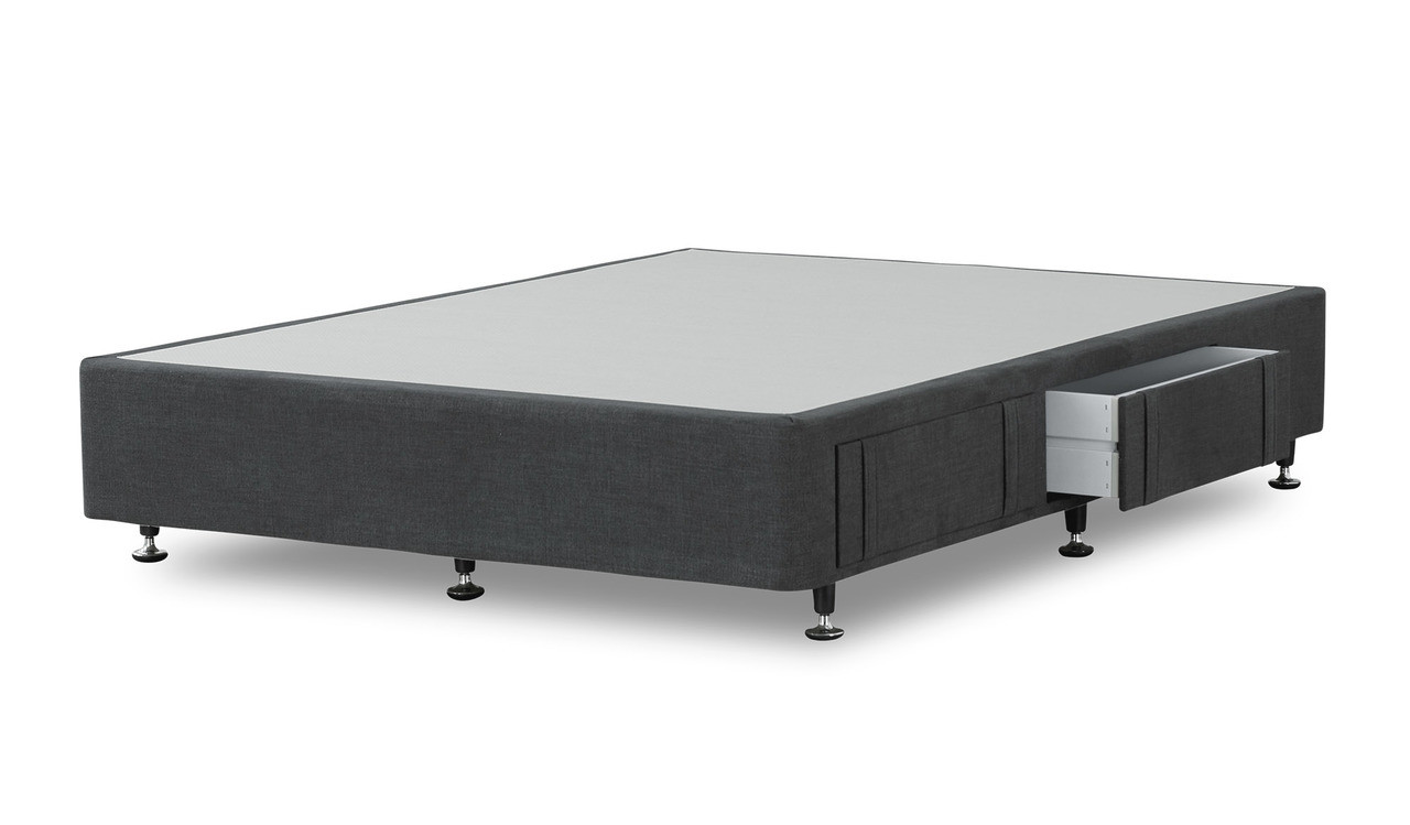 Tarlee Base 4 Drawer Graphite Bedsonline