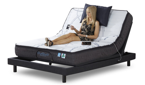 Sensus Advance Queen Bed Includes Mattress - Medium Sensus Advance Queen Bed Includes Mattress - Medium