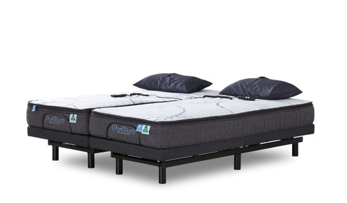 Sensus Essential King Bed Includes Mattresses - Medium Sensus Essential King Bed Includes Mattresses - Medium