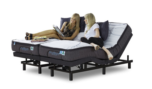 Sensus Essential King Bed Includes Mattresses - Medium Sensus Essential King Bed Includes Mattresses - Medium