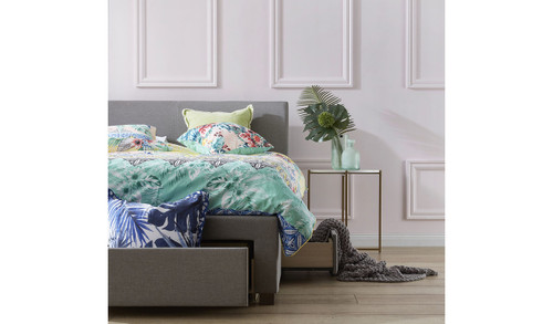 Jersey bed - light grey