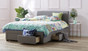 Jersey bed - light grey
