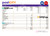 Post City company earning statement template in Word and PDf formats