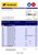 DEUTSCHE Postbank corporate checking account statement Word and PDF template