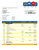 Finecobank company account statement Word and PDF template