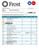 Frost Bankers enterprise account statement Word and PDF template