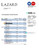 LAZARD Bank business statement Word and PDF template