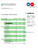 POSTAL Savings Bank firm account statement Word and PDF template