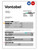 Vontobel Bank firm account statement Word and PDF template