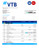 VTB Bank firm account statement Word and PDF template