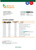 Honduras Banco de Occidente Bank statement template in Word and PDF format