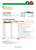 Honduras Banco de Occidente statement Excel and PDF template