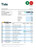 United Kingdom Tide bank statement, Excel and PDF template