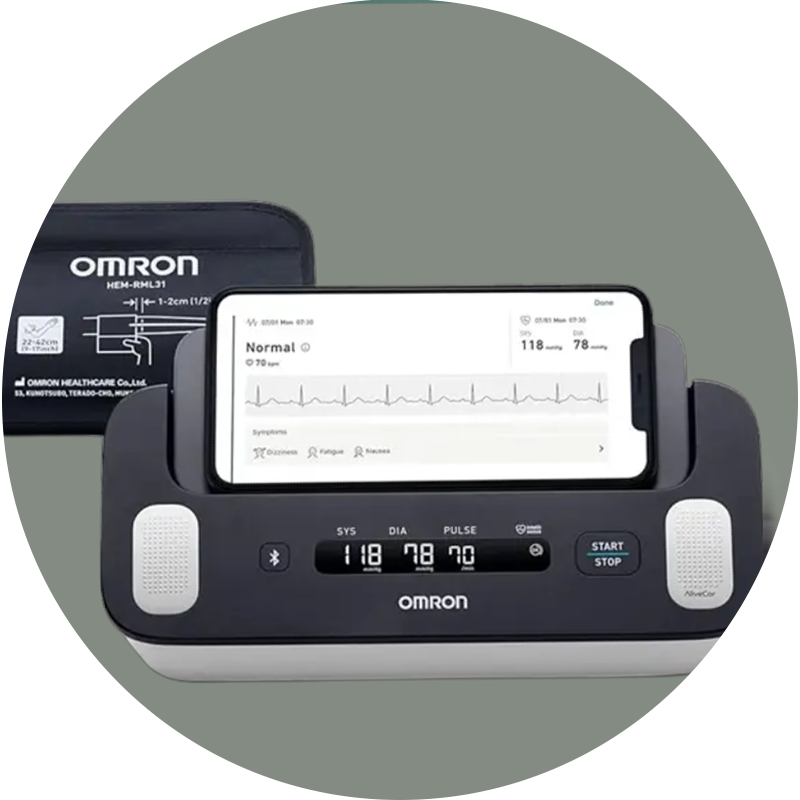 imagen Electrocardiograma para prevención de ictus