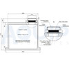 Aquip FD61CUF 6,100L Concrete Underground Tank. 6kL, 6.1kL 6,000L, 6000L, 6100L, 6m3, Below Ground, Under Ground, Rainwater, Stormwater, Rain Water, Storm Water, Watertank, Water Storage, RWT, OSD, On Site Detention, with Anchor Foot