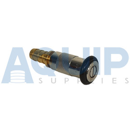 20mm Brass/Chrome Nozzle with Hose Tail