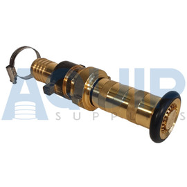 40mm Brass Nozzle with Hose Tail