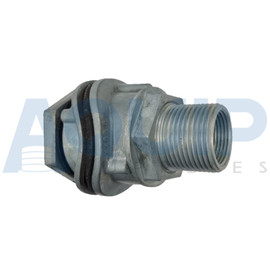 25mm/20mm Zinc Alloy Outlet for Corrugated Tank