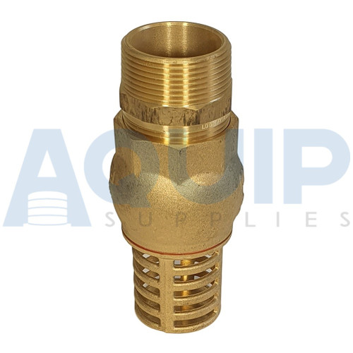 40mm Brass Foot Valve