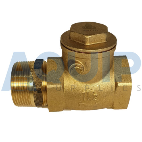 40mm Brass Swing Check Valve M/F