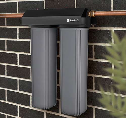 150L/min Dual 20" Cartridge Filter for Sediment Only