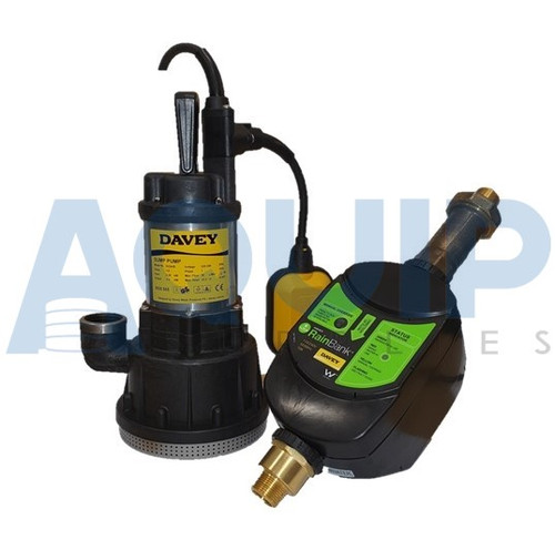 Davey 200W Submersible Pump with Auto Mains Backup