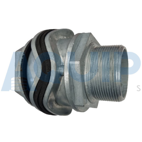 50mm Zinc Alloy Outlet for Corrugated Tank