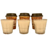 Hazelnut Aroma Soy Candle - Set of Three 4 Oz. Candles in Unique Coffee-To-Go Coffee Cup
