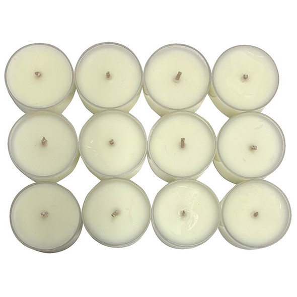 Soft Citrus Tealight Odor Eliminating Soy Candle - Pack of 12