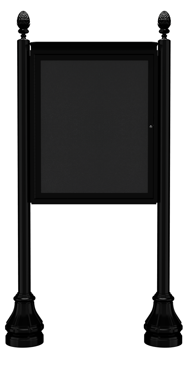 3" Round Post Community Message Board 4Ever Products