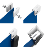 4" Aluminum Single Rail Frame