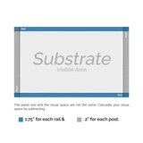 4" Aluminum Multi-Panel Frame