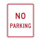 No Parking, Rectangle - High Intensity Prismatic (HIP)