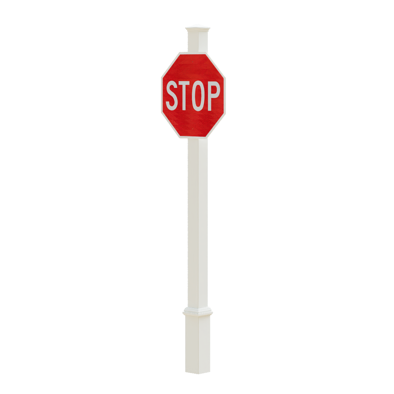 Vinyl Informational Street Sign Post - 4Ever Products