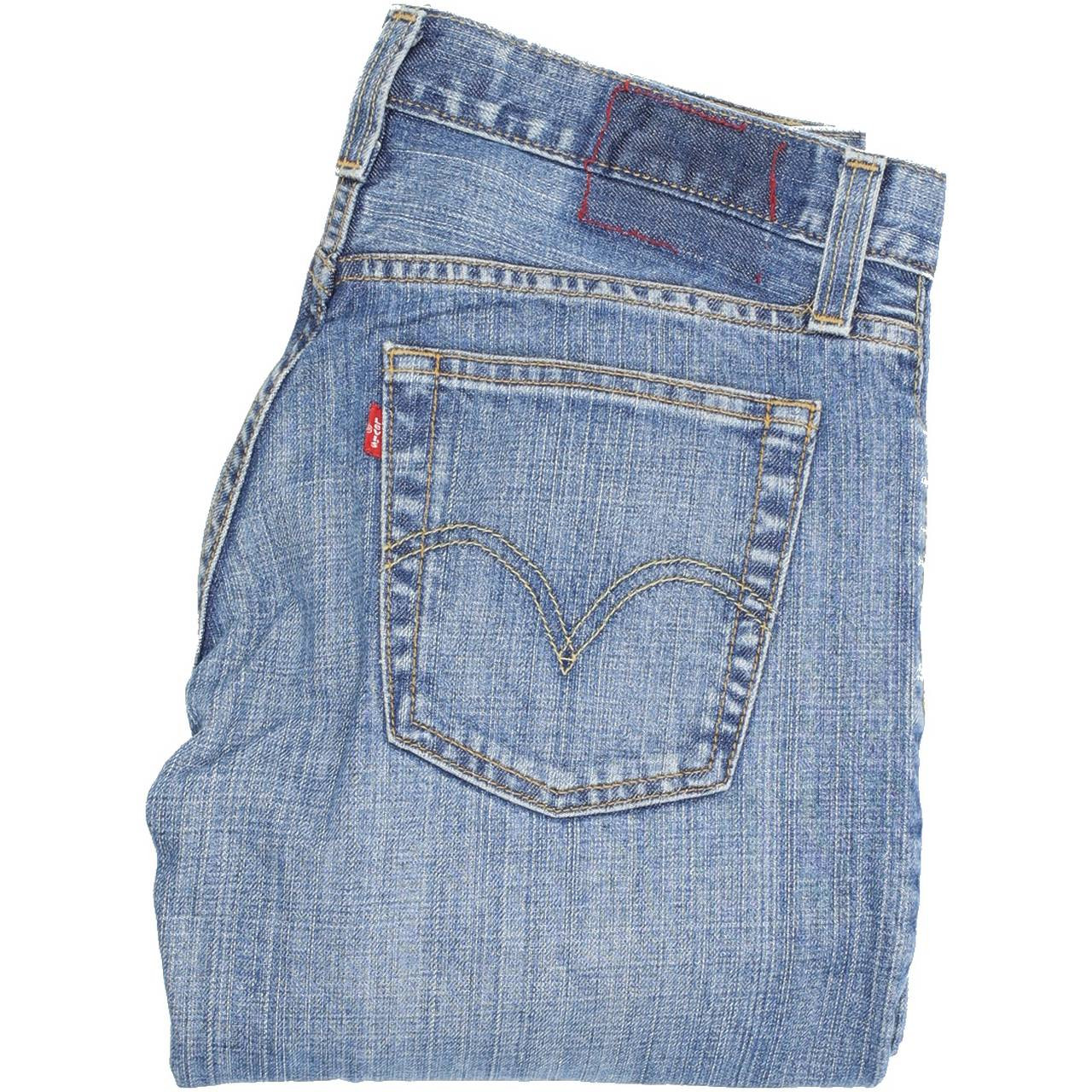 Levi's 527 Men Blue Bootcut Regular Jeans W31 L29 | Fabb Fashion