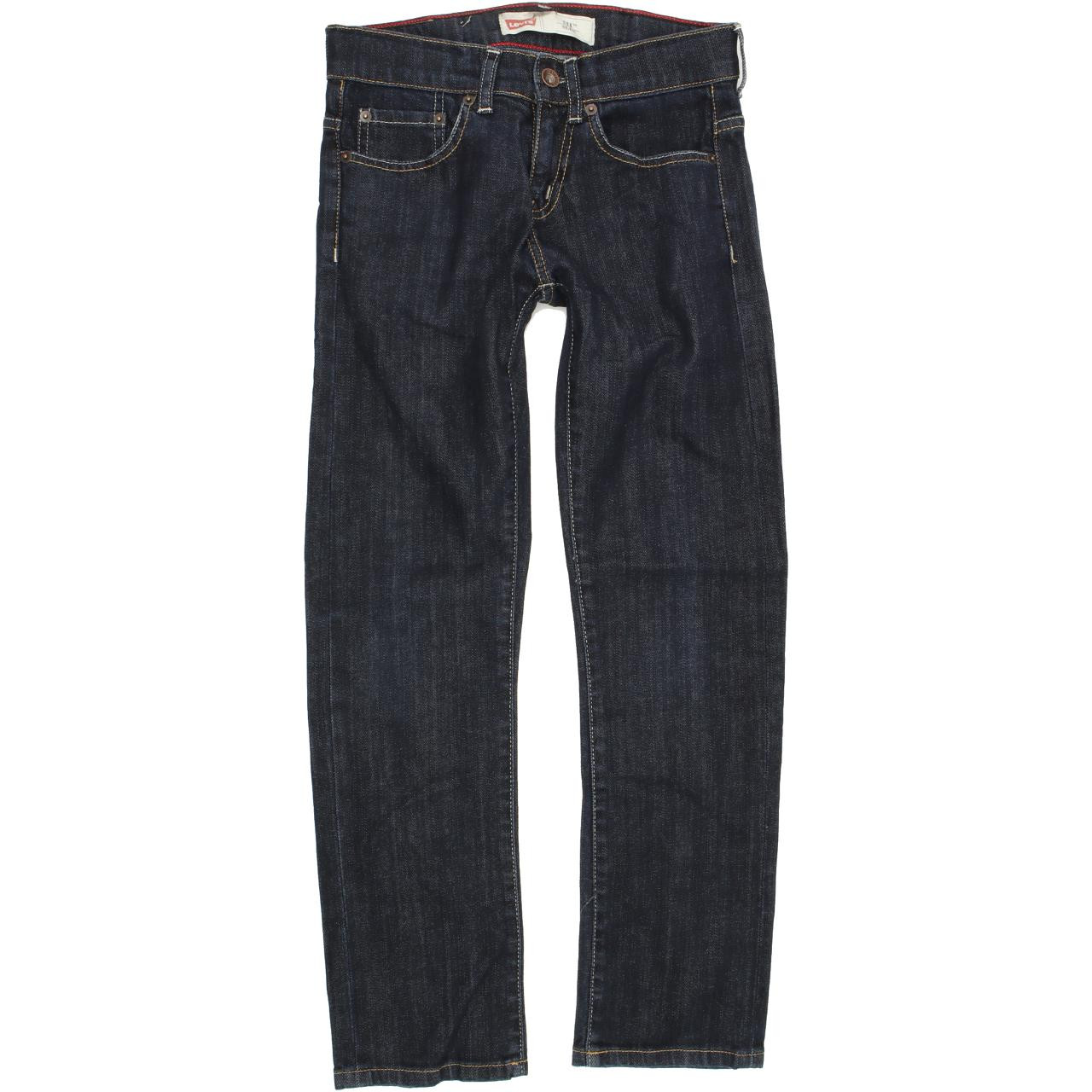 Levi's 511 Kids Blue Skinny Regular Stretch Jeans W25 L25 | Fabb Fashion