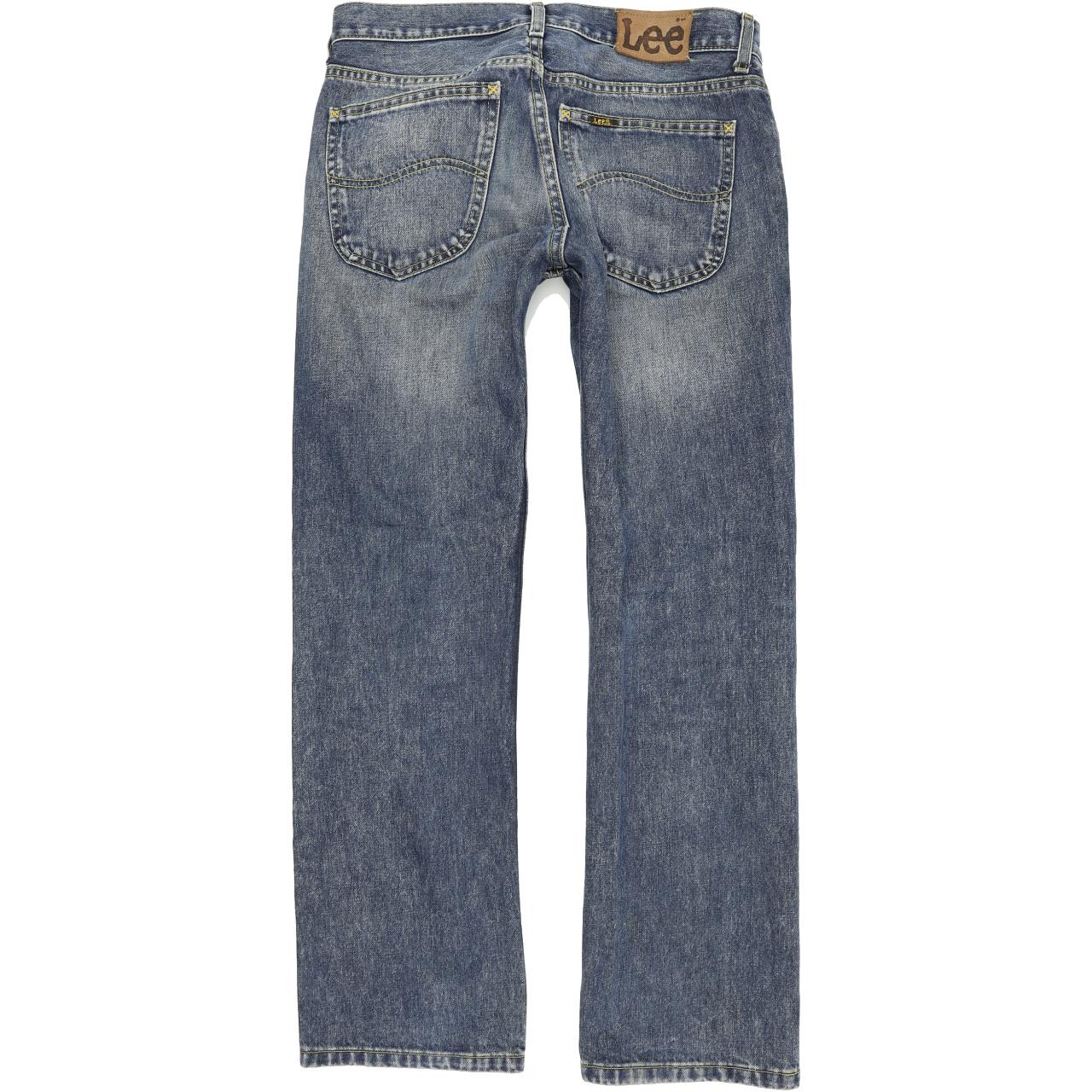 Lee Men Blue Straight Regular Jeans W30 L30 Fabb Fashion