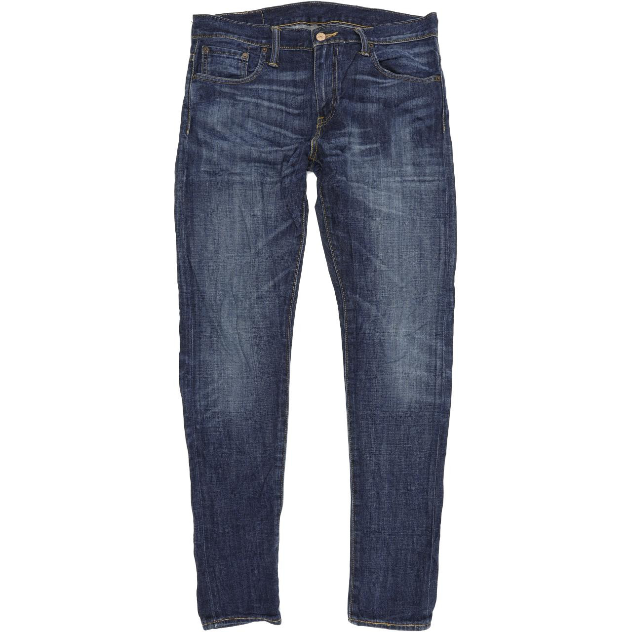 Levi's 520 Men Blue Tapered Slim Jeans W30 L34 | Fabb Fashion