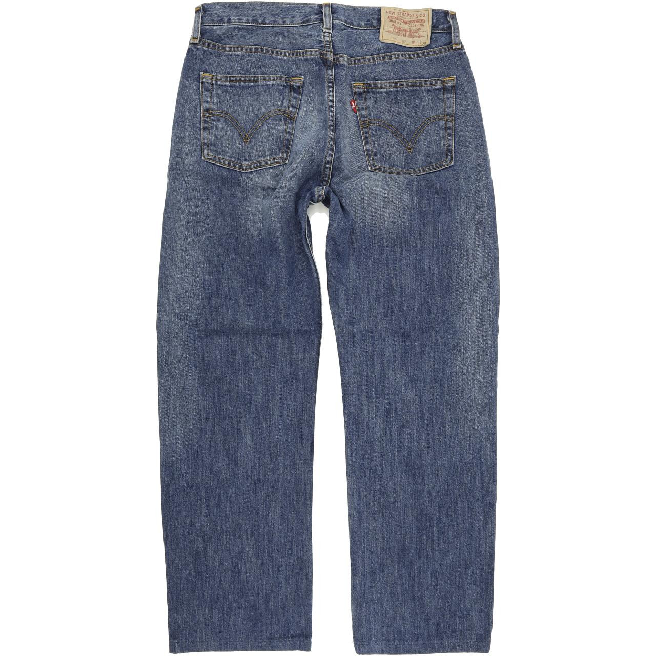 Levi S 751 Men Blue Straight Regular Jeans W33 L29 Fabb Fashion