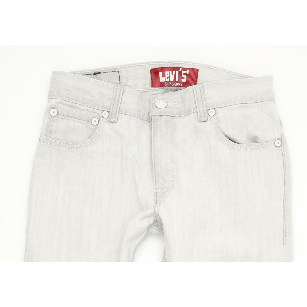 Levi's 511 Men Grey Skinny Slim Jeans W27 L27 | Fabb Fashion