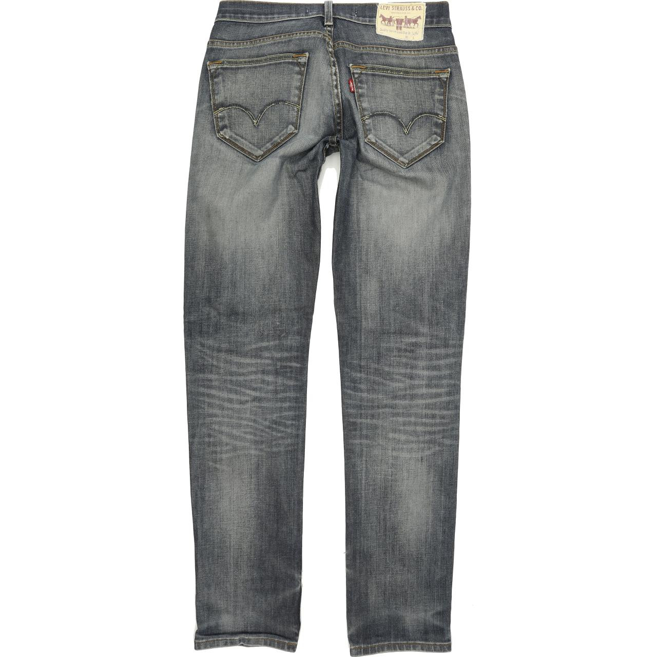 Levi's 519 Men Blue Skinny Slim Jeans W30 L34 | Fabb Fashion
