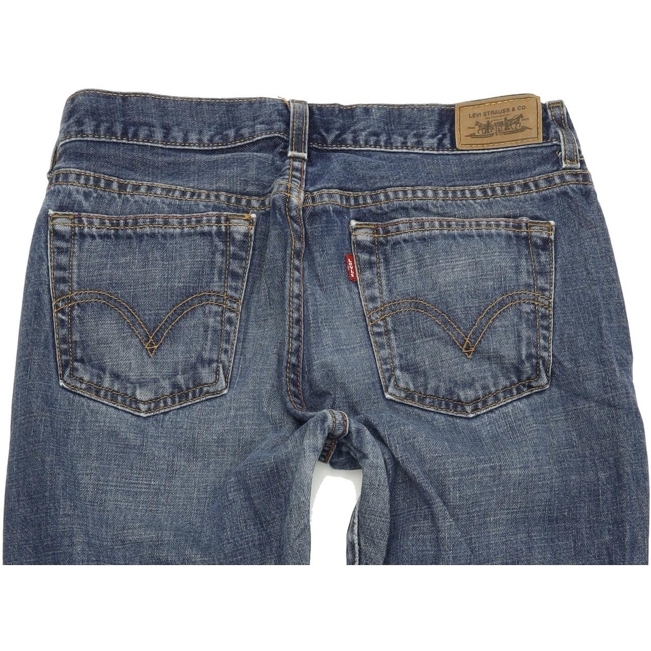 Levi's 515 Women Blue Bootcut Regular Jeans W29 L32 | Fabb Fashion