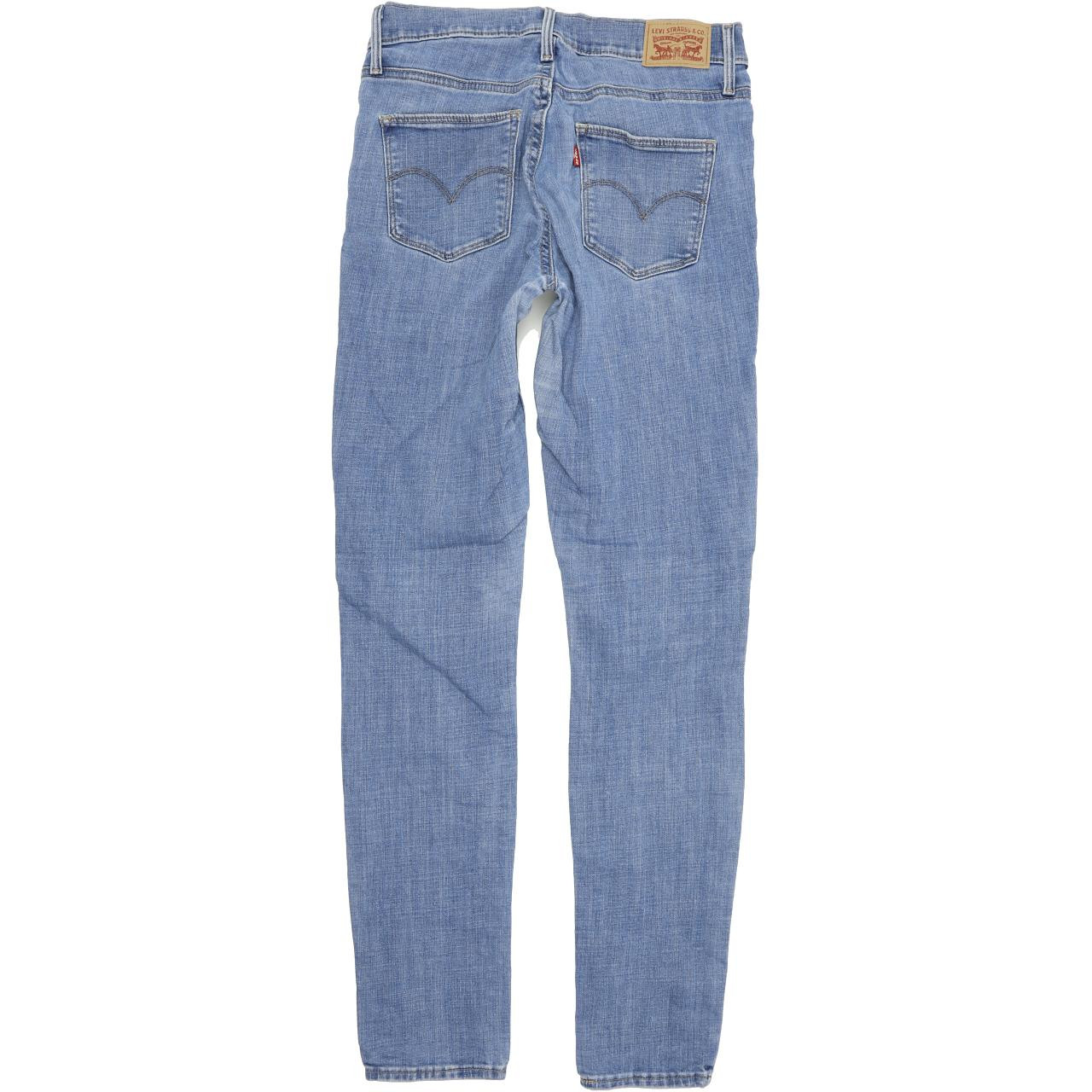 Levi's Slimming Women Blue Skinny Slim Stretch Jeans W28 L32 | Fabb Fashion
