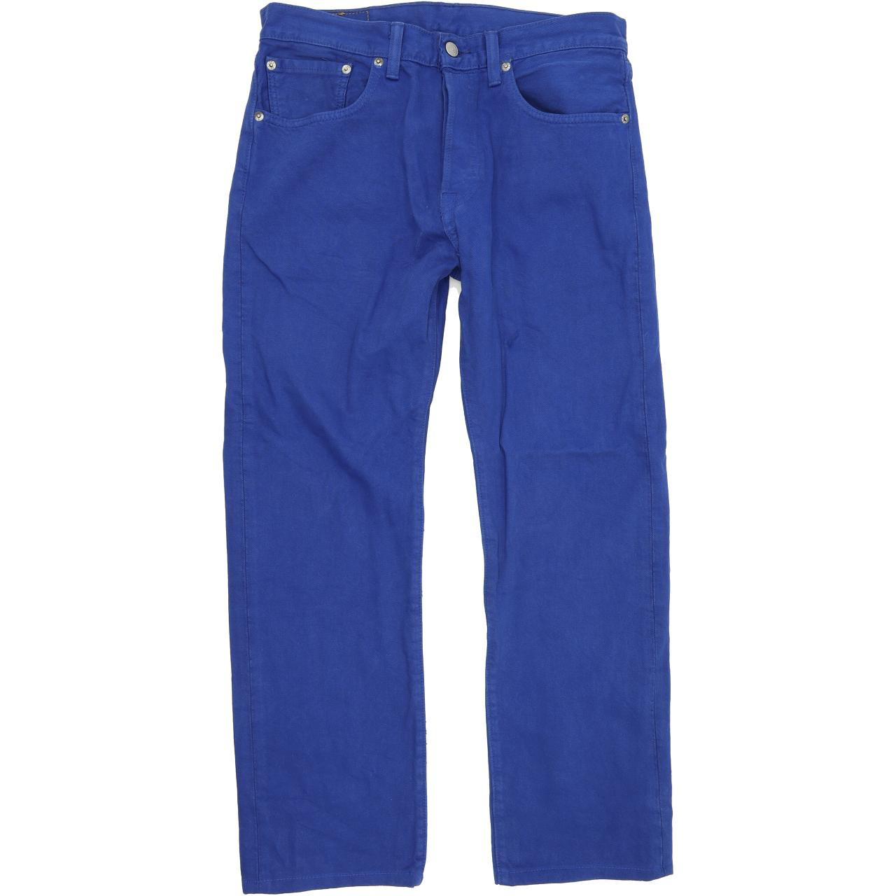 Levi's 501 Men Blue Straight Regular Jeans W31 L27 | Fabb Fashion