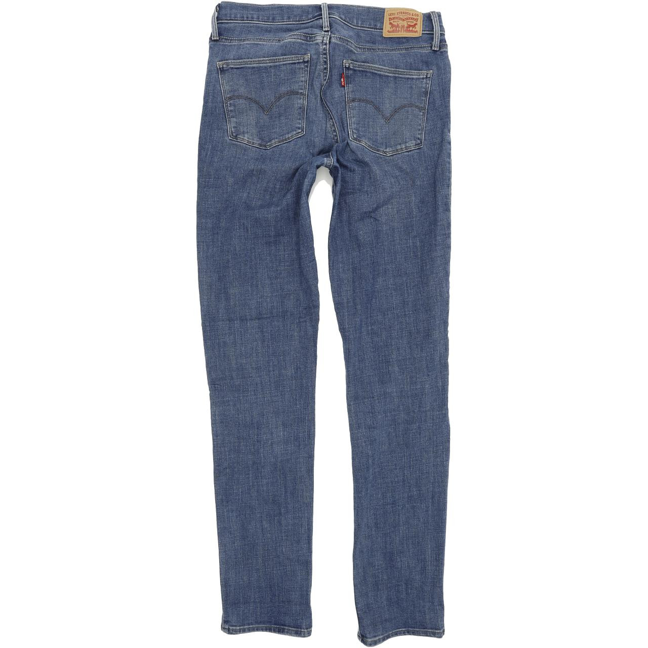 Levi's Slimming Women Blue Skinny Slim Stretch Jeans W29 L34 | Fabb Fashion