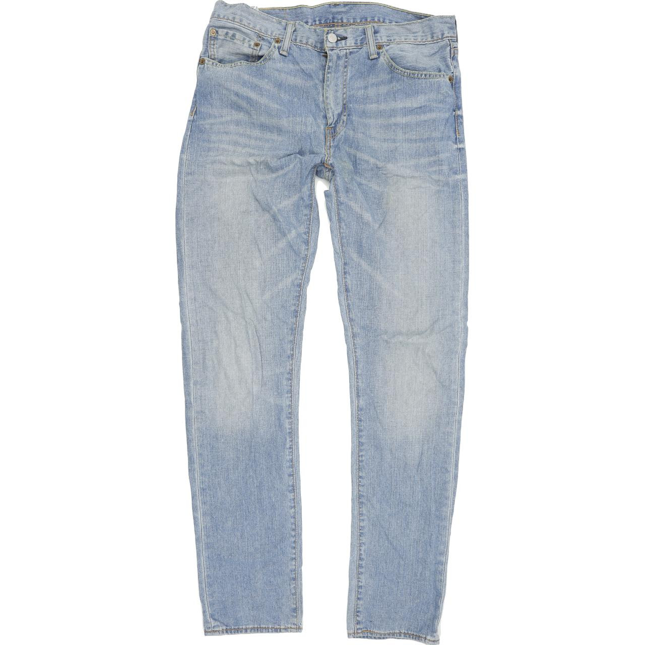 Levi's 508 Men Blue Tapered Slim Jeans W32 L34 | Fabb Fashion