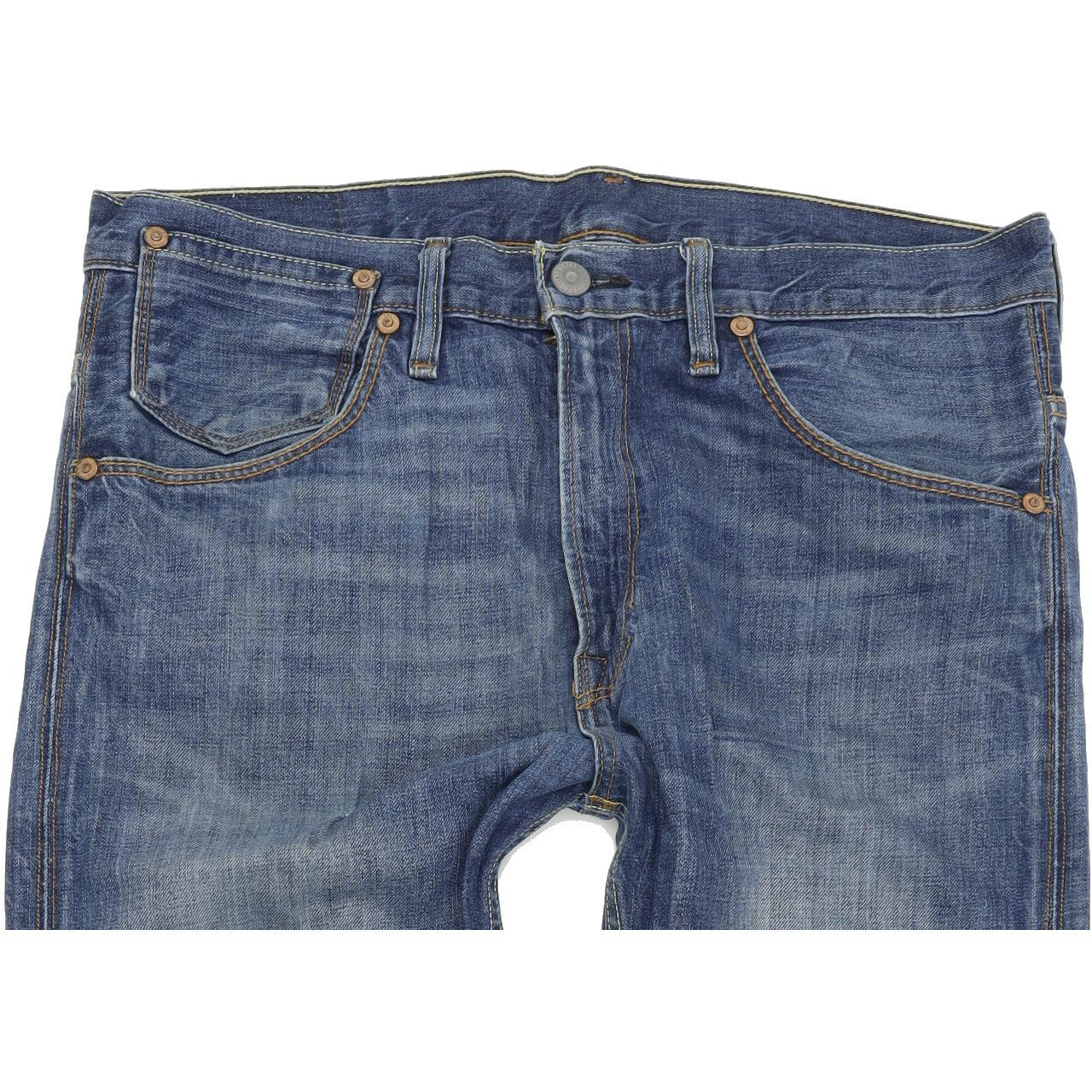 Levi's 508 Men Blue Tapered Slim Jeans W34 L32 | Fabb Fashion