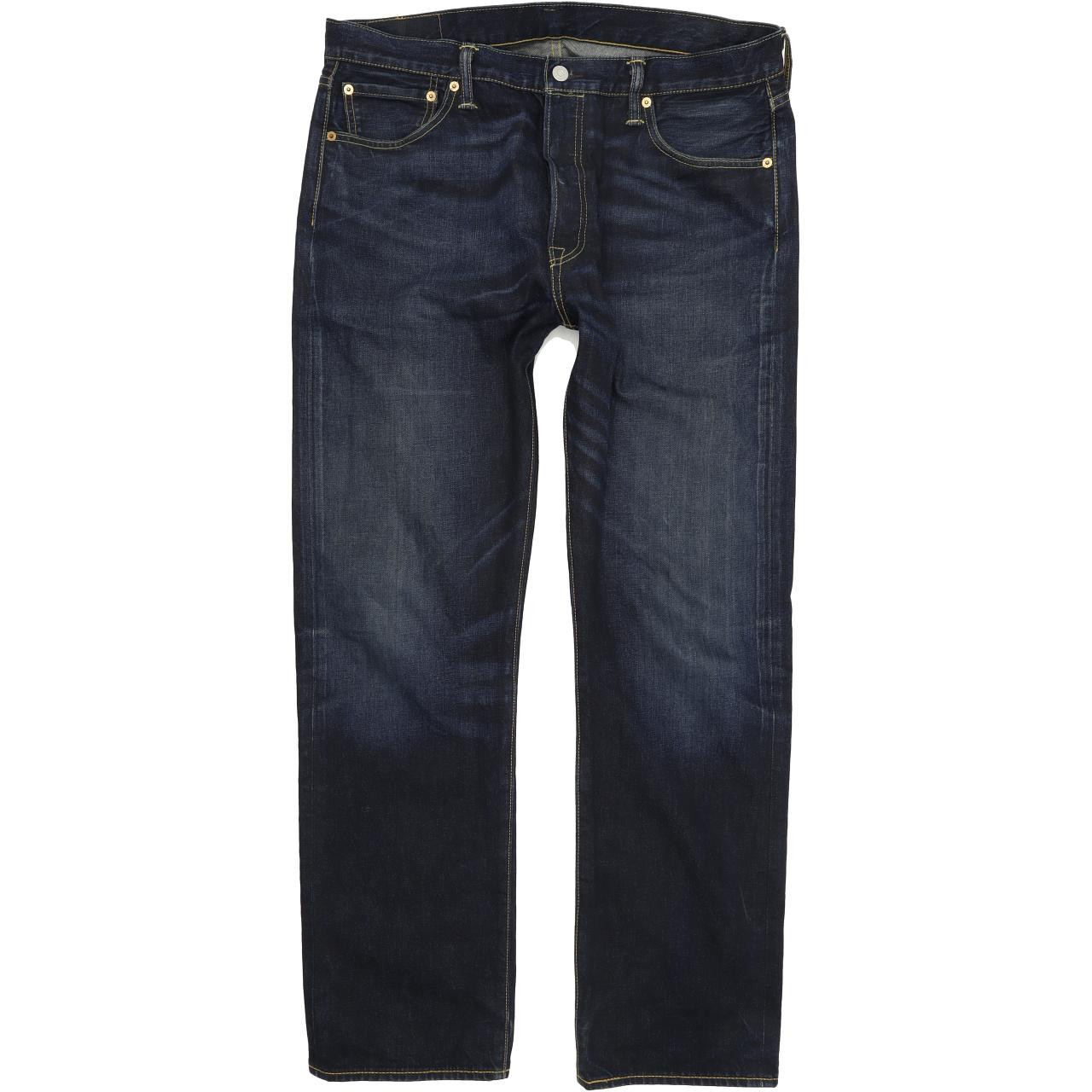 Levi's 501 Men Blue Straight Regular Jeans W36 L32 | Fabb Fashion