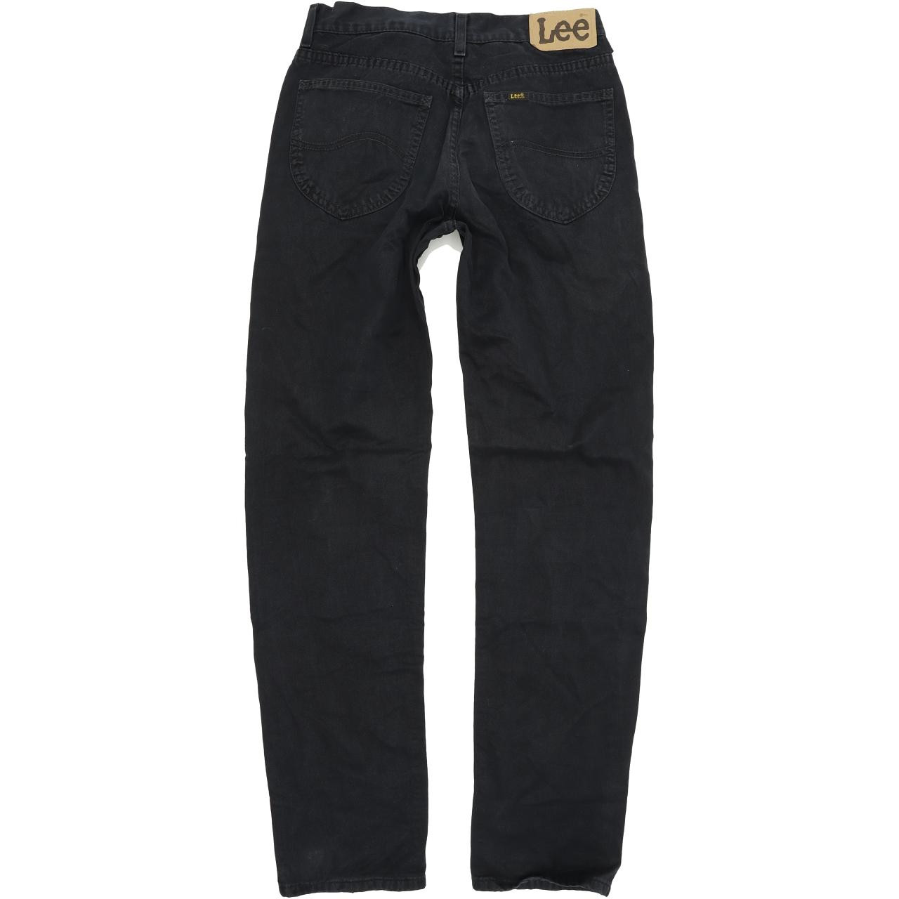 Lee Chicago Men Black Straight Regular Jeans W30 L34 (62344)