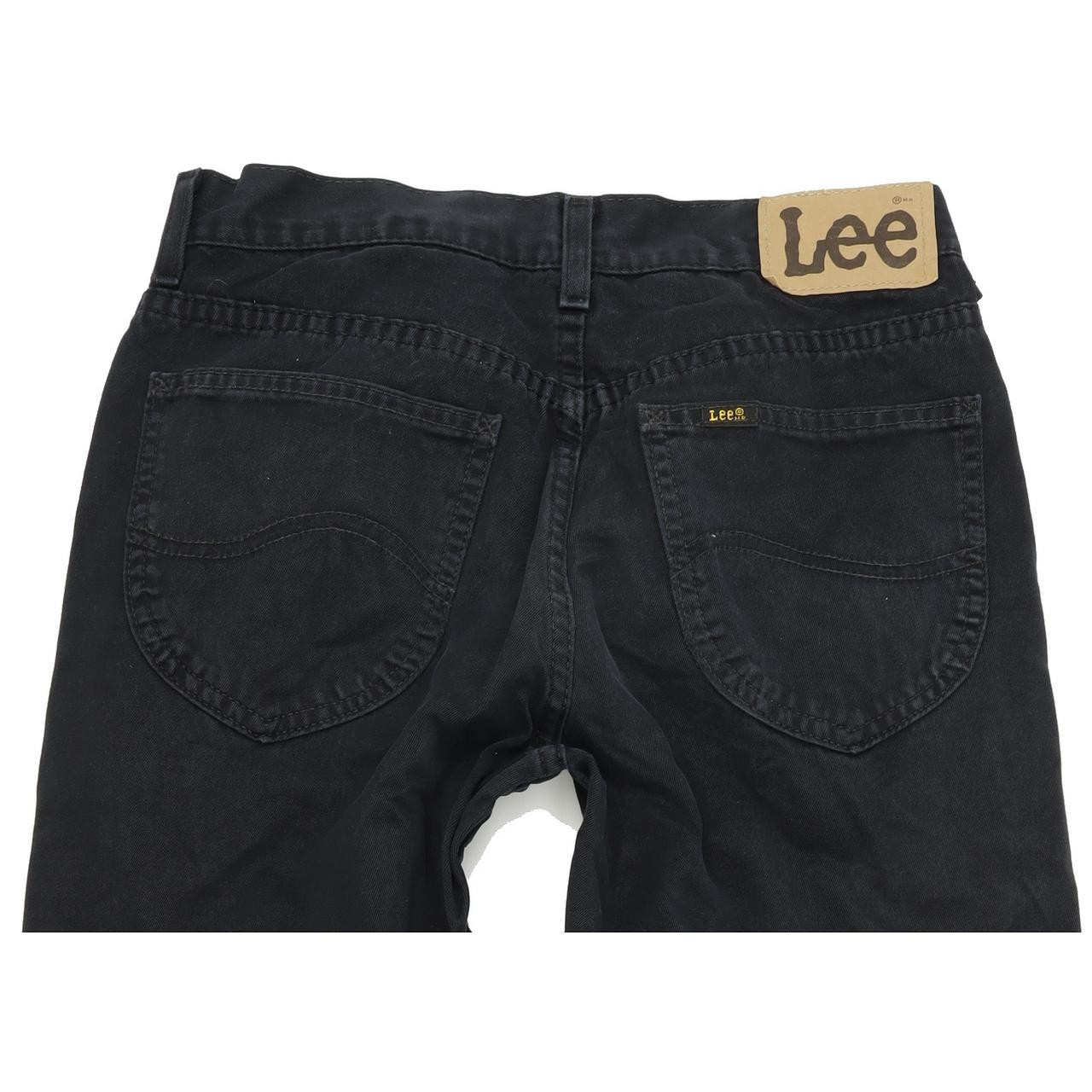 Lee Chicago Men Black Straight Regular Jeans W30 L34 | Fabb Fashion